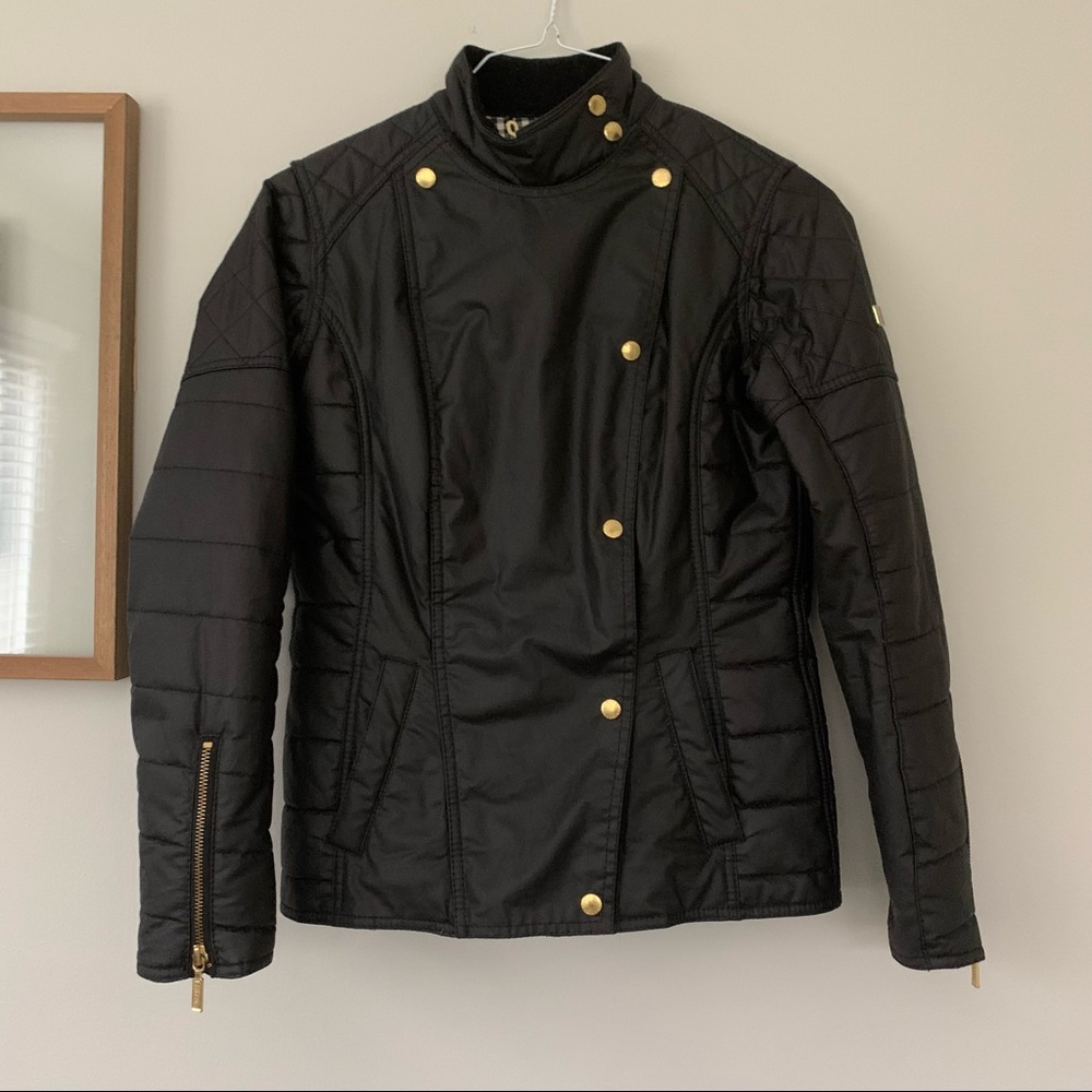 Barbour International Motorcycle Jacket The Northumberland Tartan